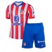 Fotbalové Dres Atletico Madrid Alexander Sorloth #9 Dětské Domácí 2024-25 Krátký Rukáv (+ trenýrky)